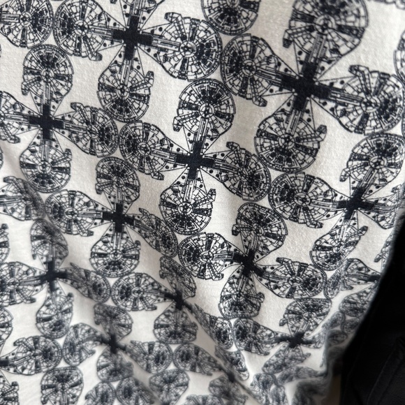 Think Geek - REVERSIBLE BLUE & OFF WHITE STAR WARS HAN SOLO ZIPPED JACKET - Picture 11 of 15